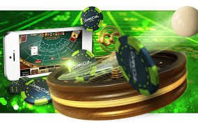 maswerte casino live dealer table on a mobile screen for Filipino players